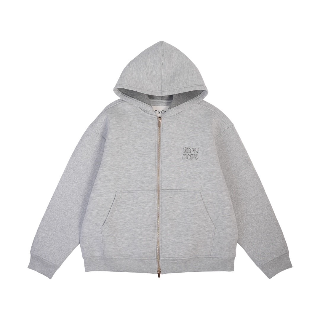 【MIU MIU旗艦店】 パーカー 男女兼用 ご好評に付き再入荷！