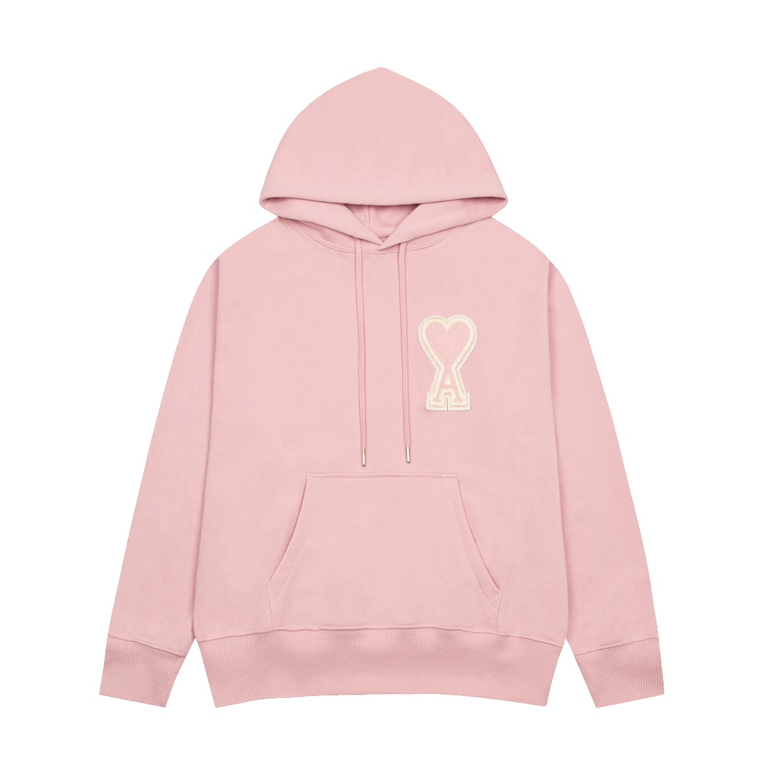  【AMI】刺繍パーカー