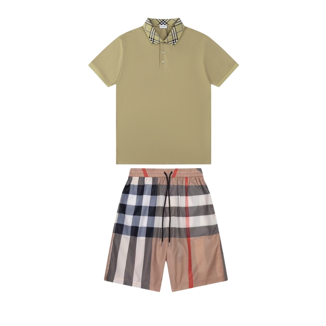 【BURBERRY】半袖T シャツショートパンツ セットアップ