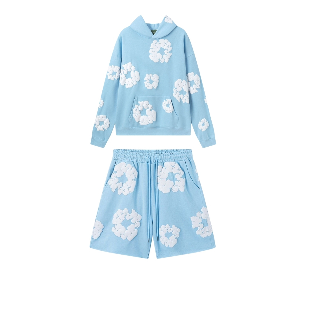 【DENIM TEARS】パーカー セットアップ