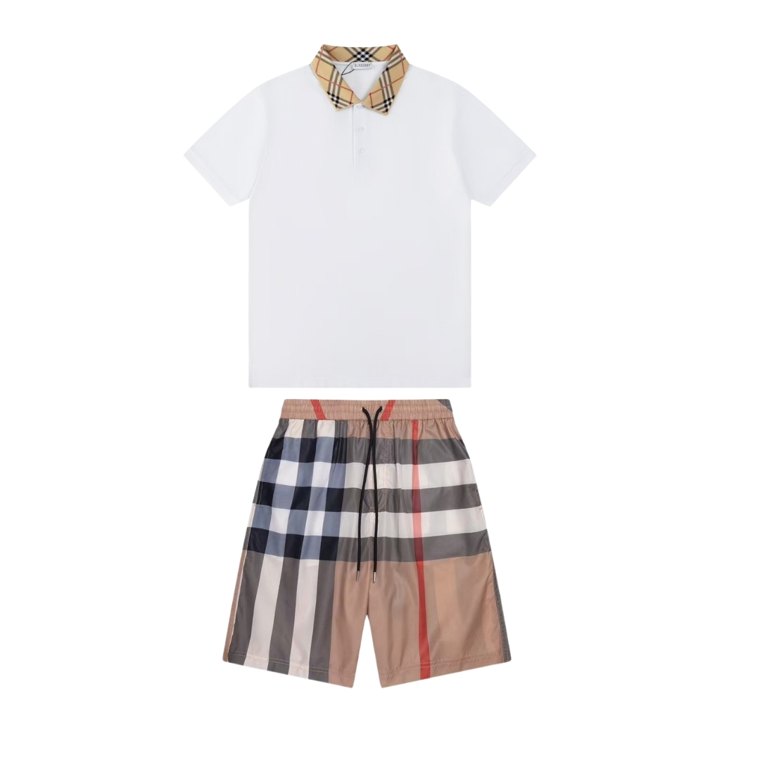 【BURBERRY】半袖T シャツショートパンツ セットアップ
