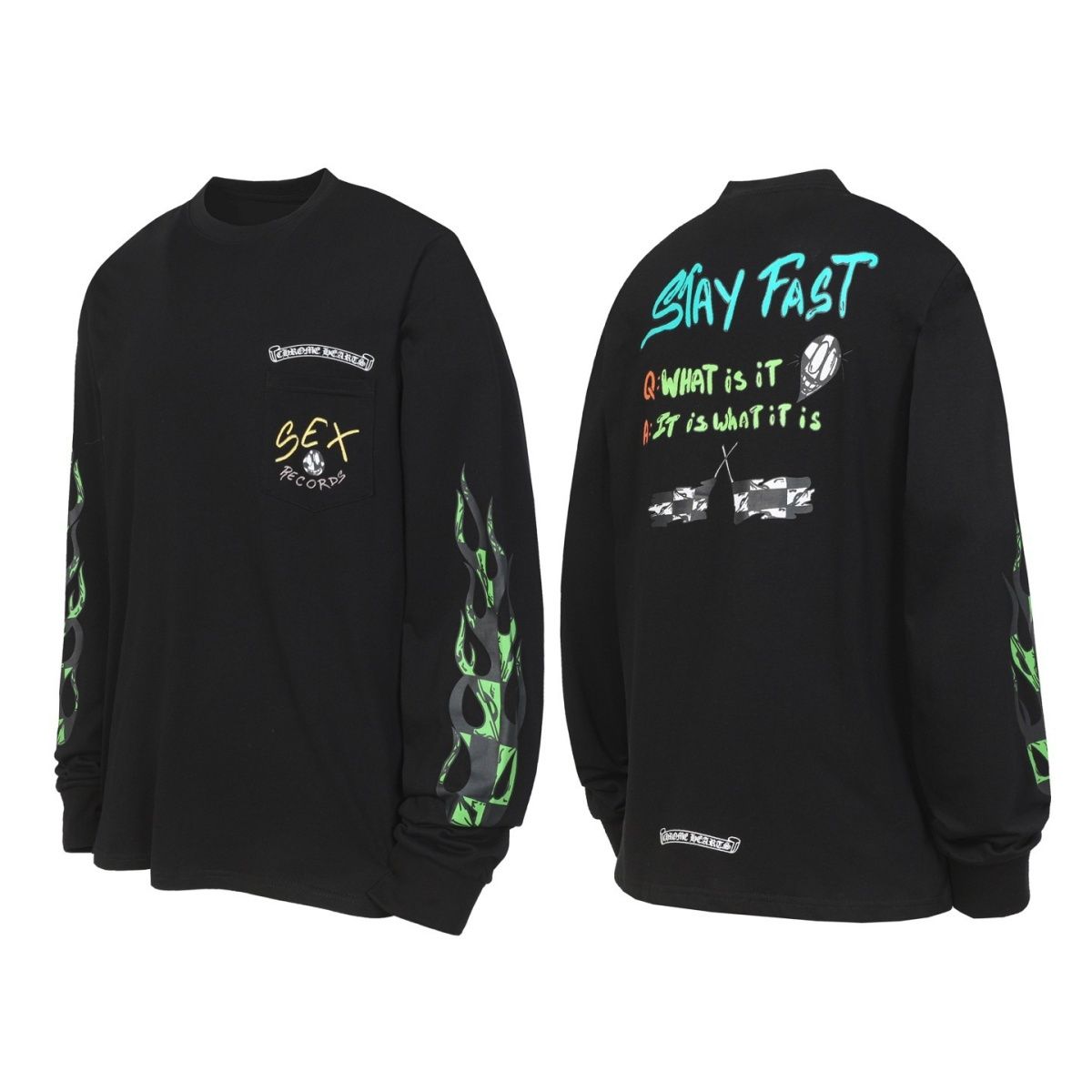 【CHROME HEARTS】長袖 T シャツ