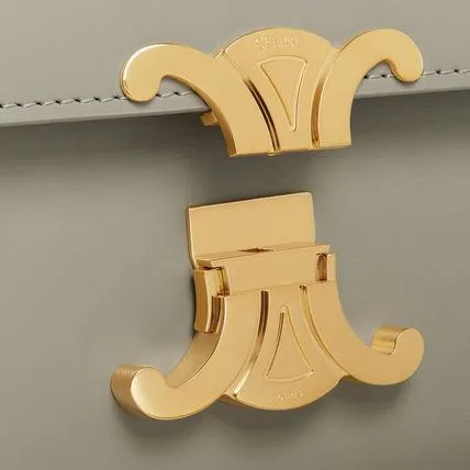 CELINE★トリオンフ クロスボディバッグ ティーン シャイニー