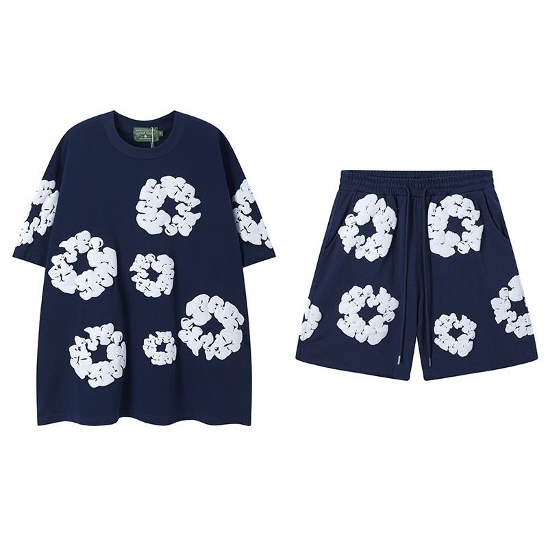 【DENIM TEARS】半袖ショートパンツ セットアップ