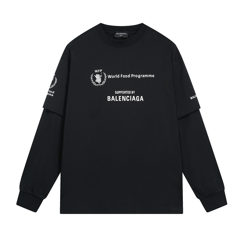 【BALENCIAGA】バレンシアガ 長袖 男女兼用、ご好評に付き再入荷！