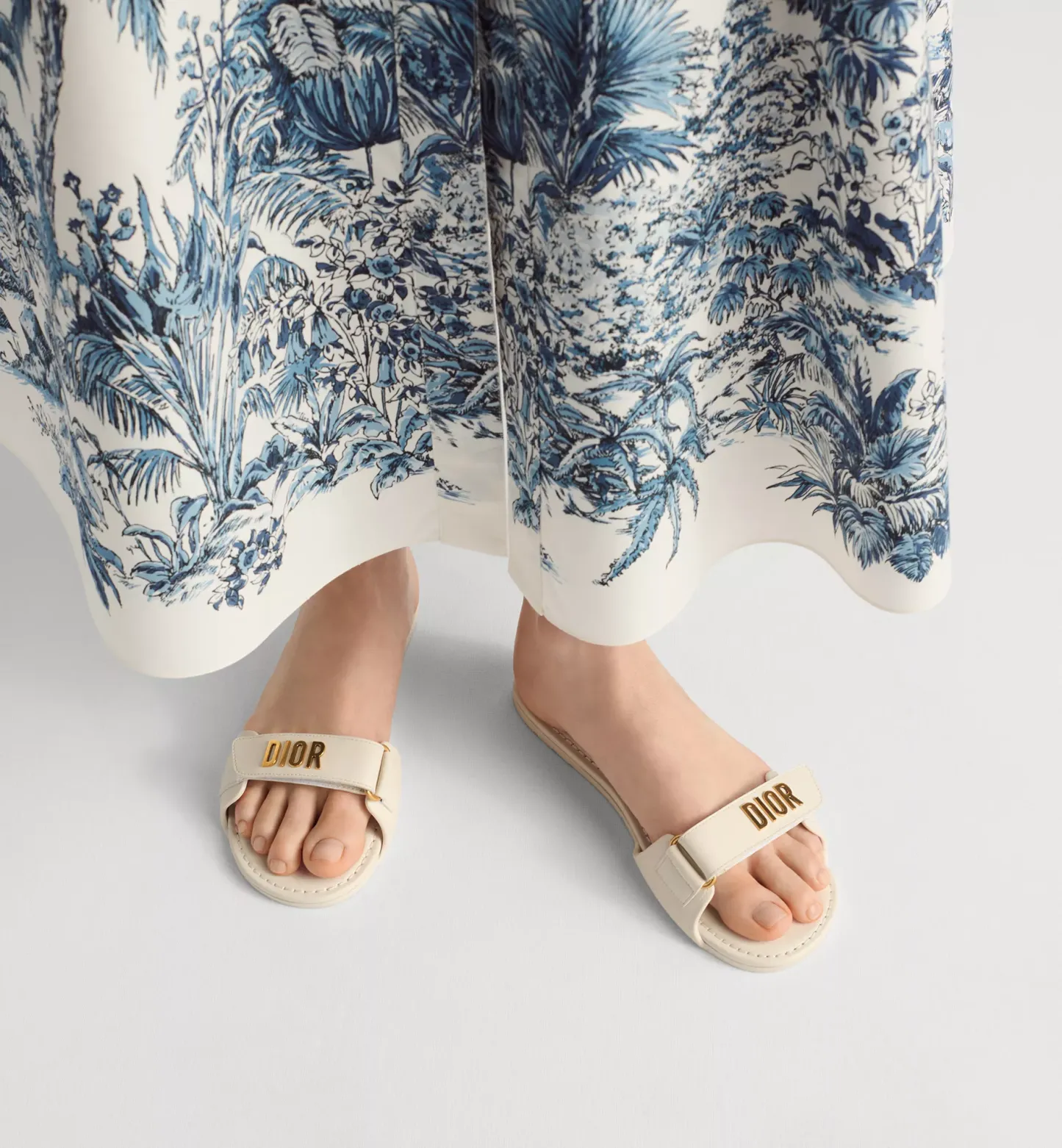 【海外限定★希少品】Dior★Dioriviera Dioract Slide サンダル