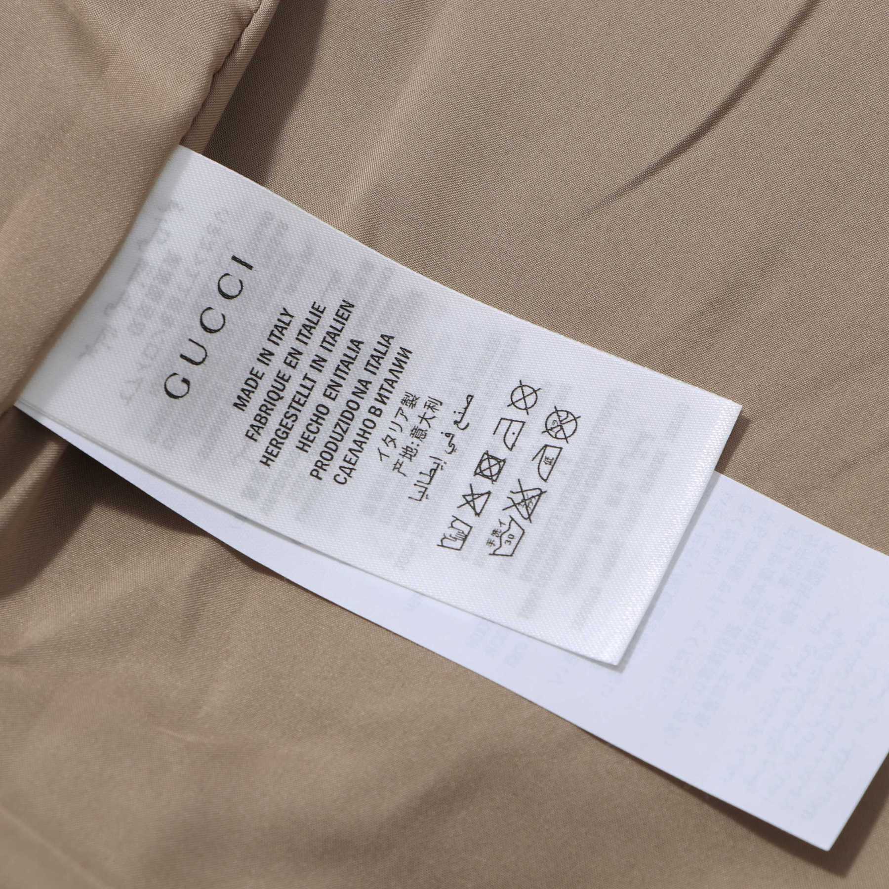 【GUCCI公式旗艦店】グッチ ジャケット ご好評に付き再入荷！