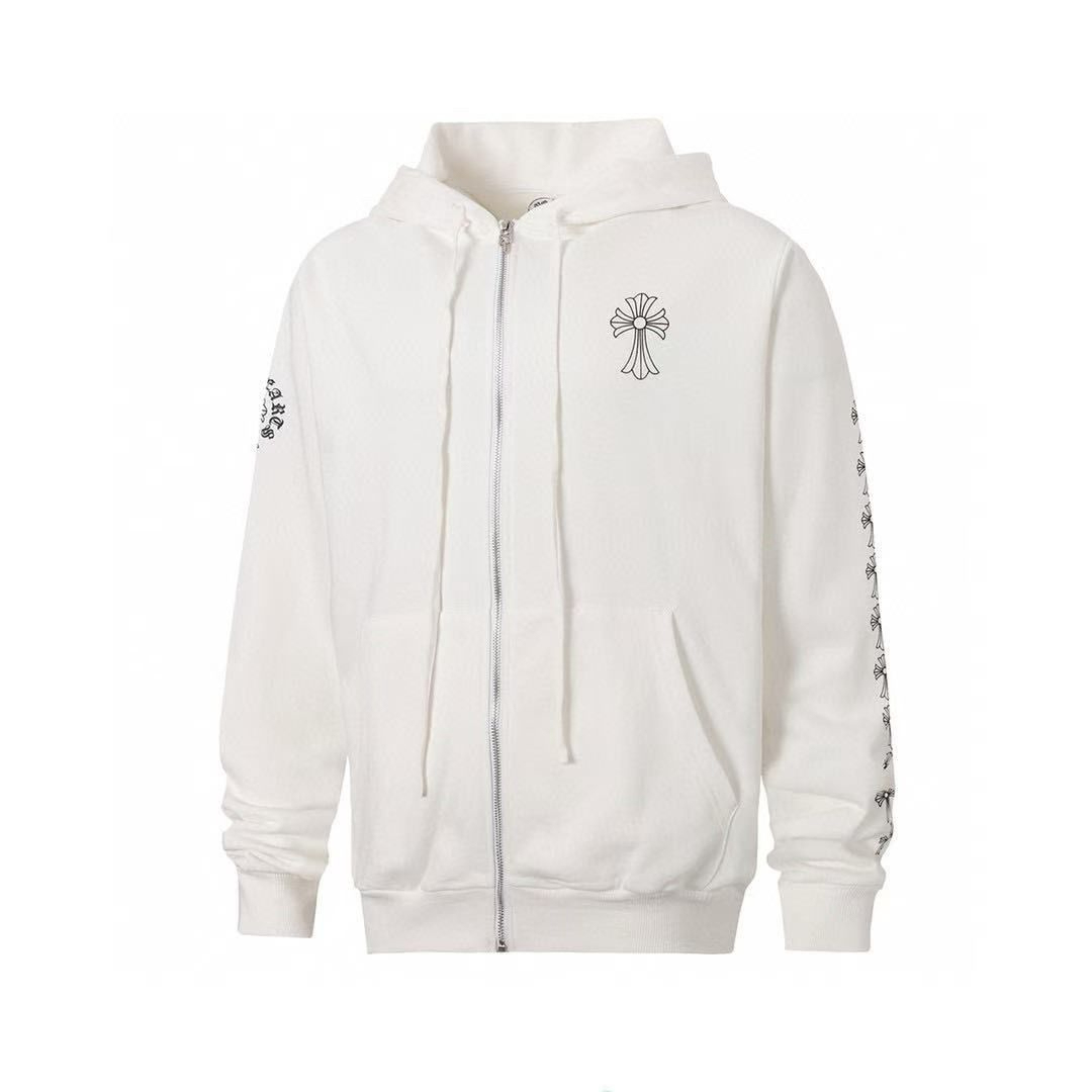 【CHROME HEARTS】ジップアップパーカー