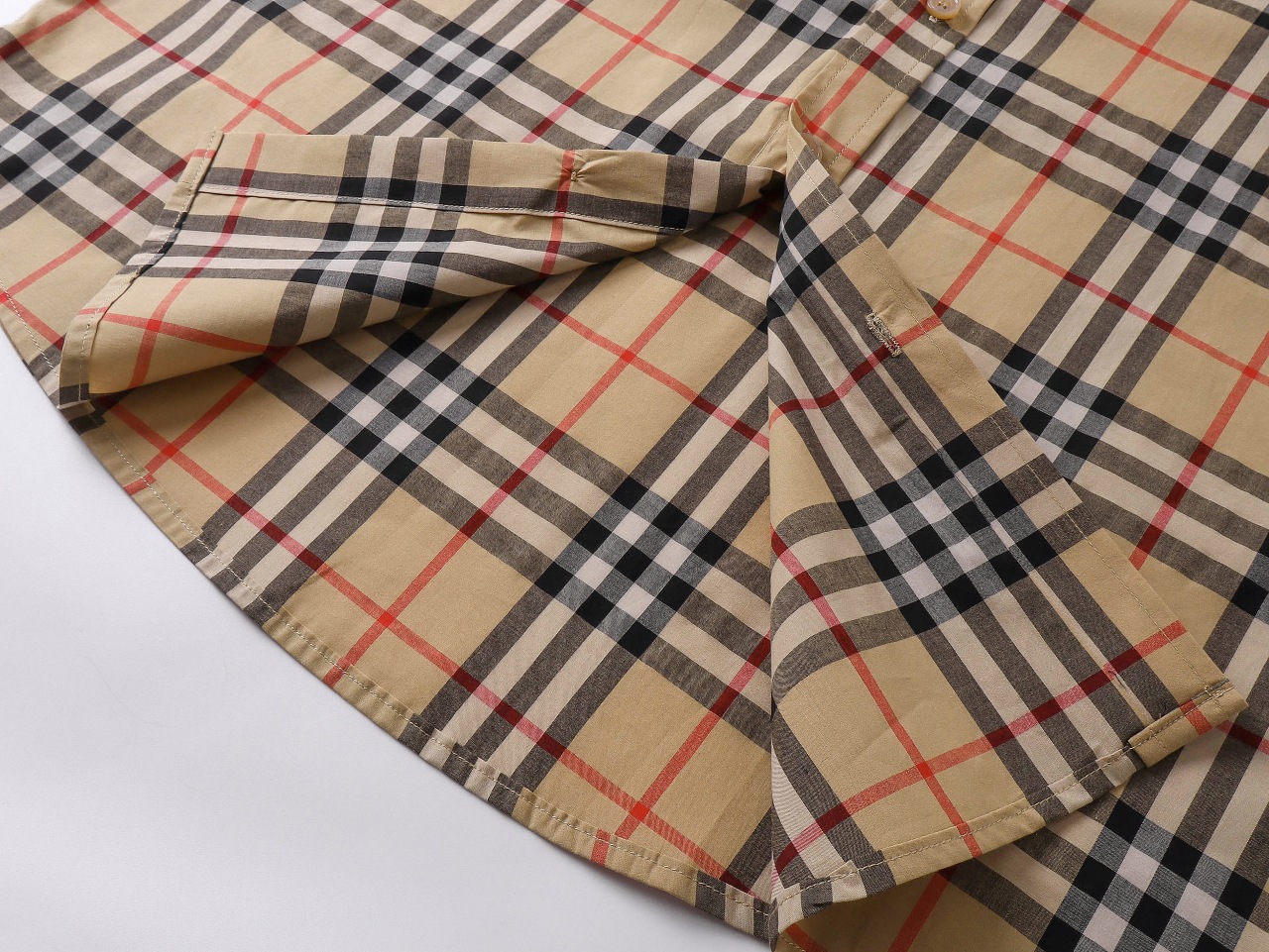 【BURBERRY】長袖チェックシャツ