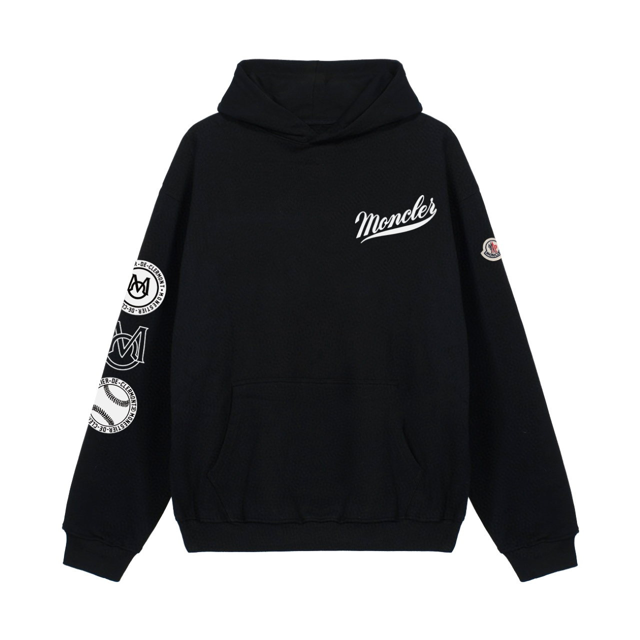 【MONCLER】プリントパーカー