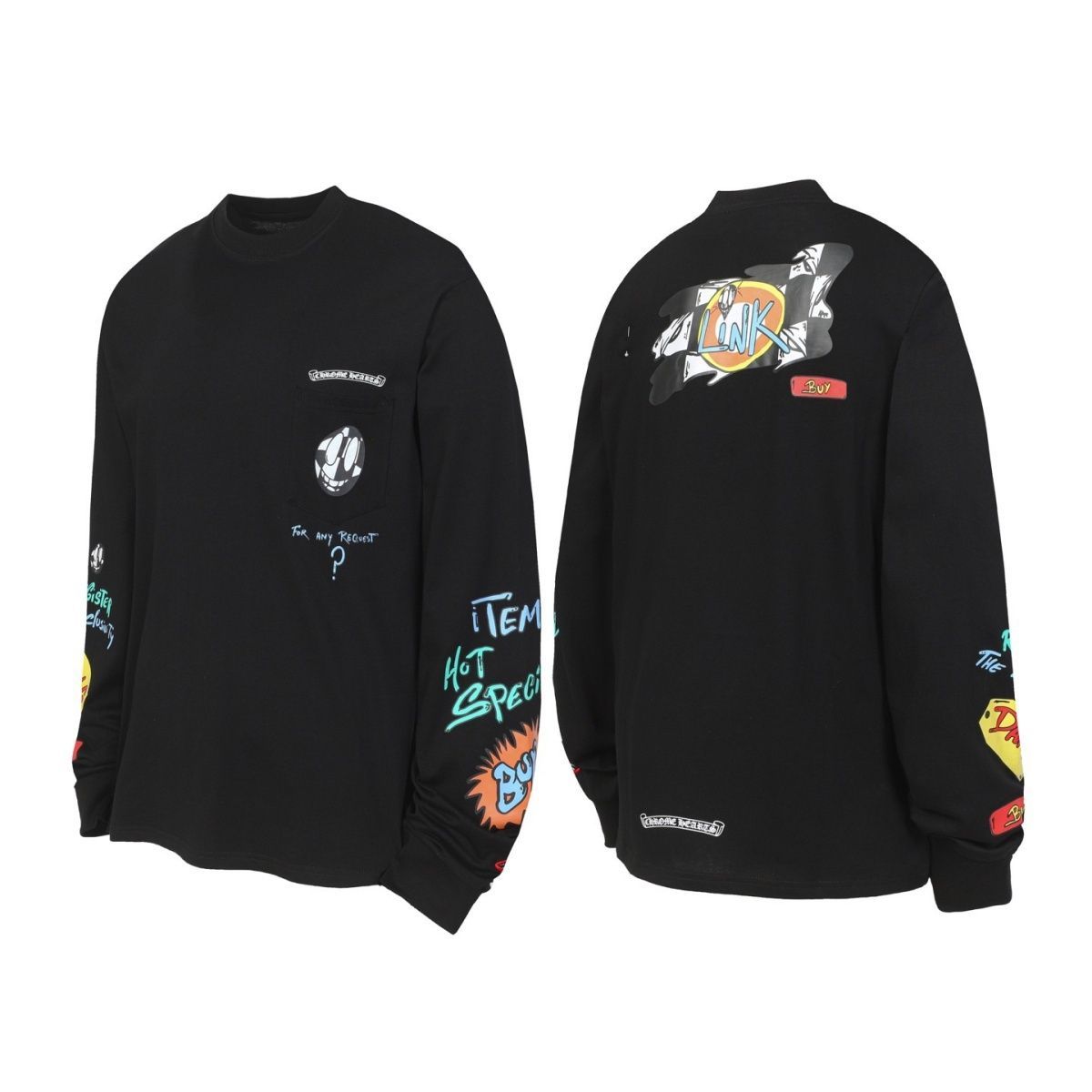 【CHROME HEARTS】長袖 T シャツ