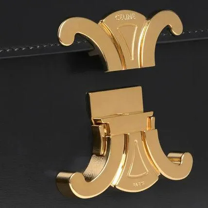 CELINE★トリオンフ クロスボディバッグ ティーン シャイニー