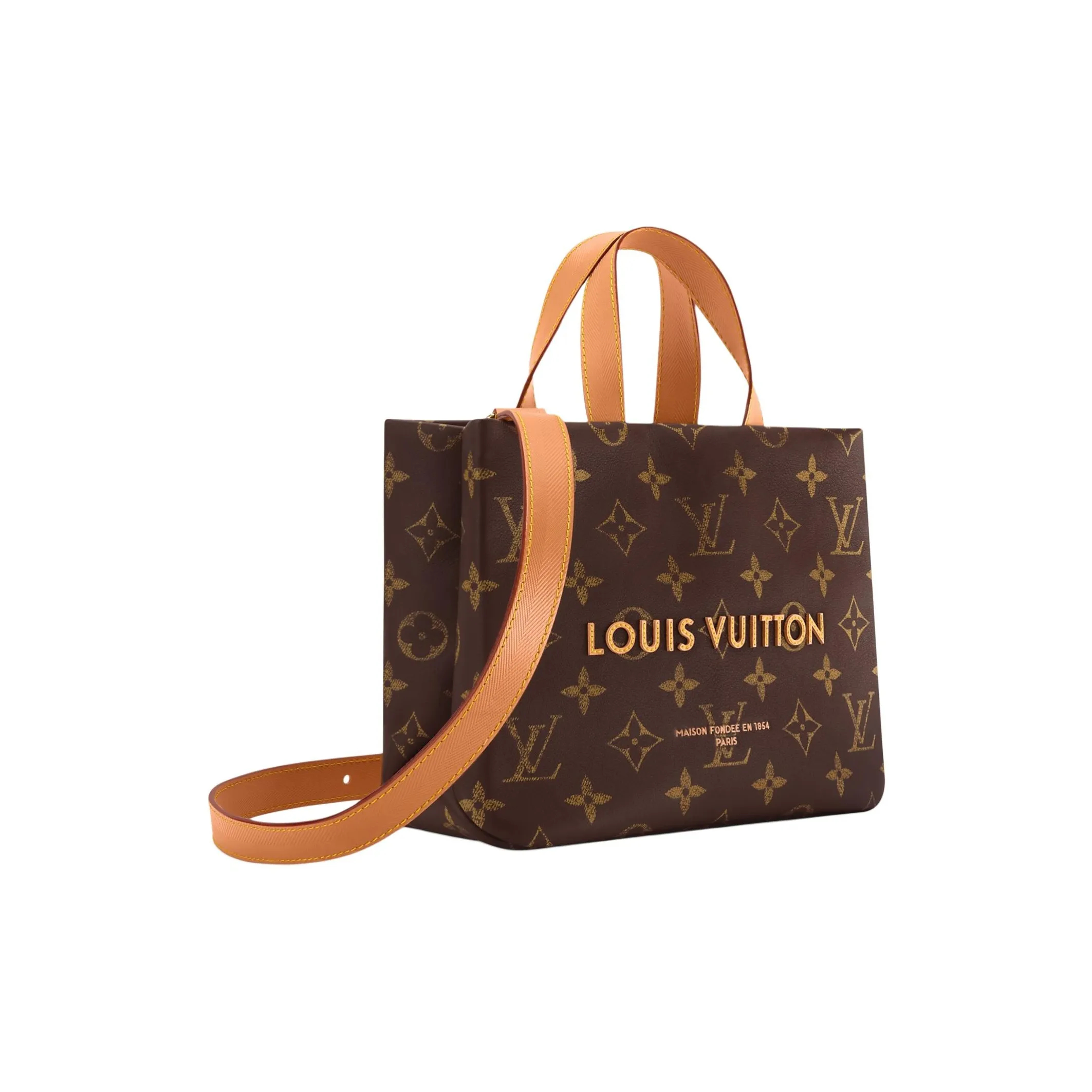 【鮮やかカラーが目を惹く♪】LV × ミニショッパーバッグ M15238