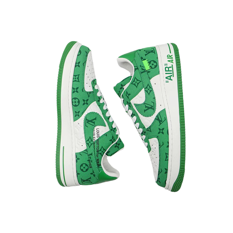 【NIKE X LOUIS VUITTON】ナイキ x ルイスヴィトン エア フォース 1 グリーン