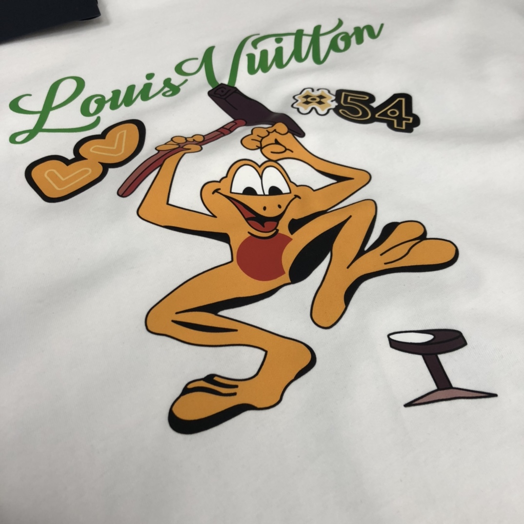【LOUIS VUITTON】ルイヴィトン 半袖Tシャツ 男女兼用、ご好評に付き再入荷！