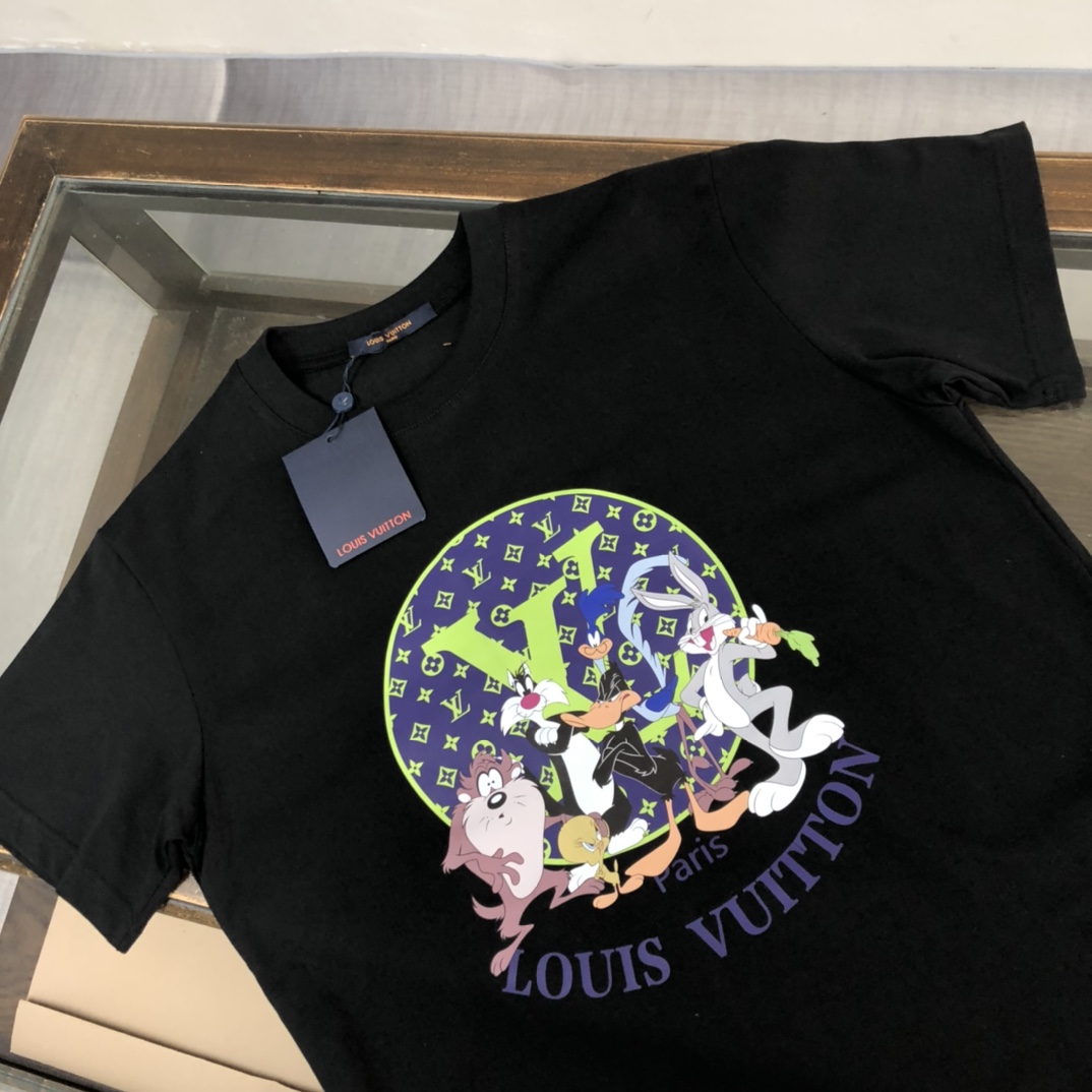 【LOUIS VUITTON】ルイヴィトン 半袖Tシャツ 男女兼用、ご好評に付き再入荷！