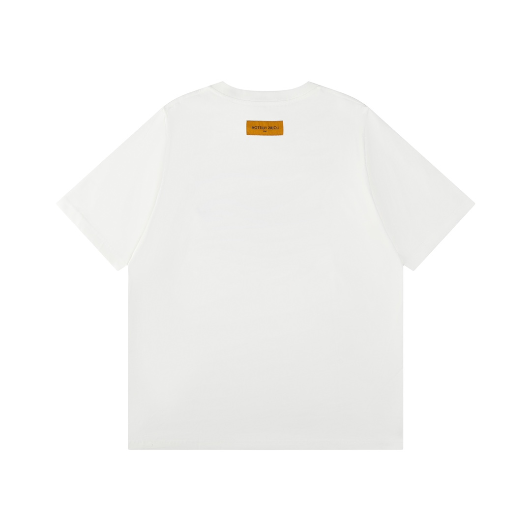 【LOUIS VUITTON】ルイヴィトン 半袖Tシャツ 男女兼用、ご好評に付き再入荷！