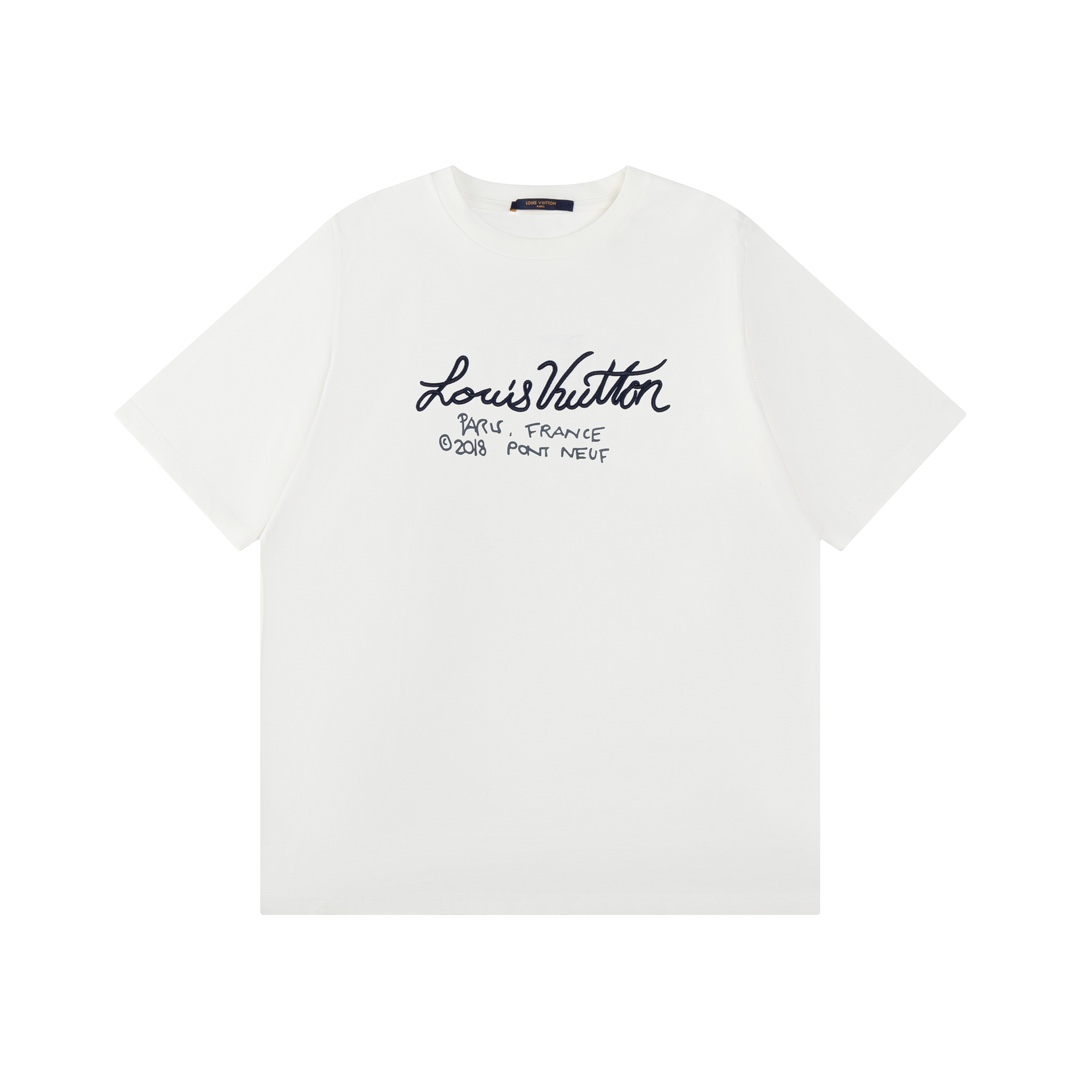 【LOUIS VUITTON】ルイヴィトン 半袖Tシャツ 男女兼用、ご好評に付き再入荷！