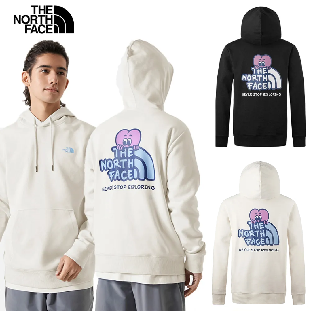 ザ・ノース・フェイス ユニセックス ファンハートプリントパーカー（オプション）