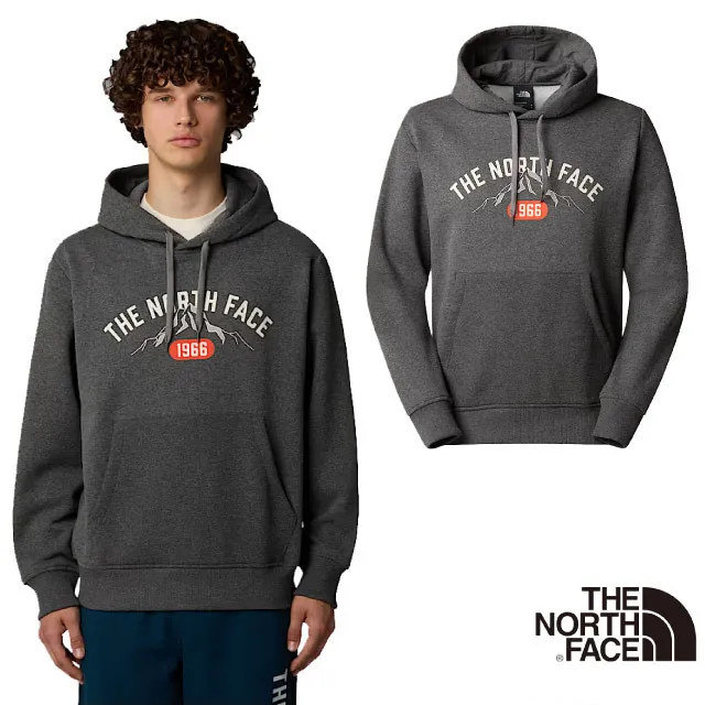 ノースフェイス バーシティ グラフィック ウォーム ロングスリーブ フード付き T シャツ (男女兼用)。カジュアル シャツ。機能的なスポーツ シャツ/コットン混紡生地。ホーム アウトドア/89DJ