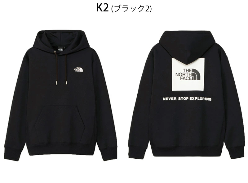 セール THE NORTH FACE バックスクエアロゴフーディー BACK SQUARE LOGO HOODIE フーディー スウェットシャツ NT62348 ユニセックス