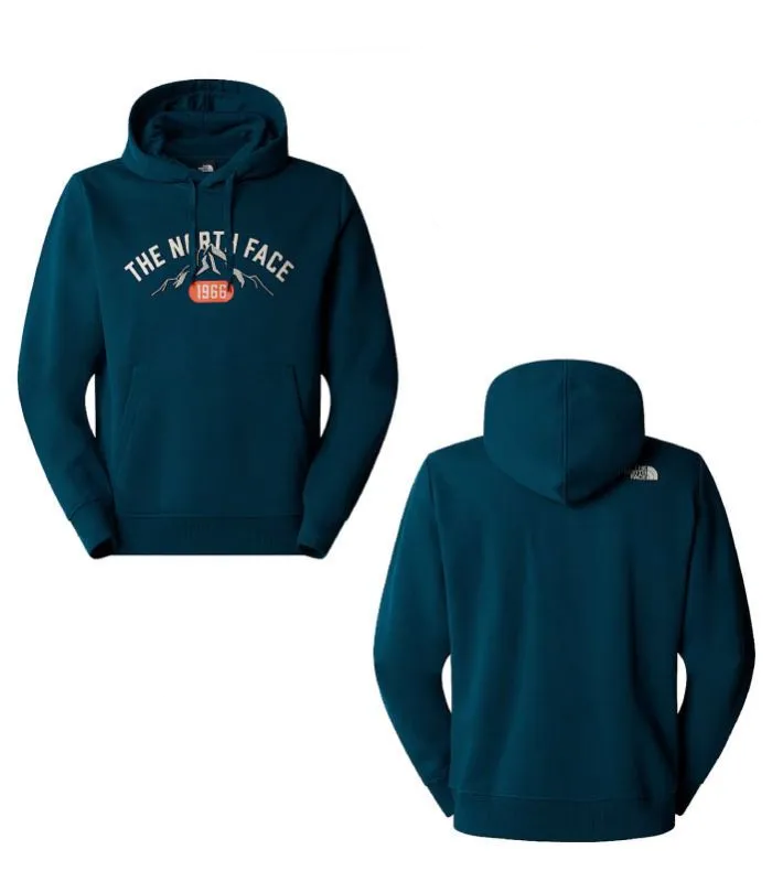 ノースフェイス バーシティ グラフィック ウォーム ロングスリーブ フード付き T シャツ (男女兼用)。カジュアル シャツ。機能的なスポーツ シャツ/コットン混紡生地。ホーム アウトドア/89DJ