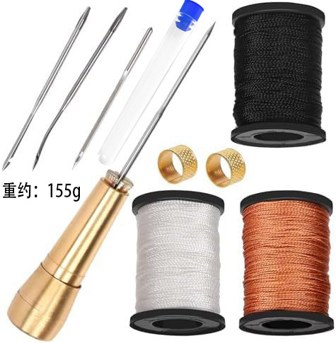 Pure Copper Handle Cone Copper Needle Set Exchangeable Head Repair Sole