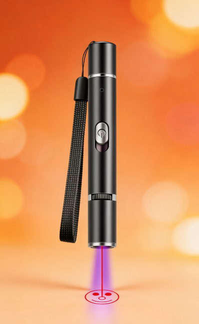 High-intensity laser pointer