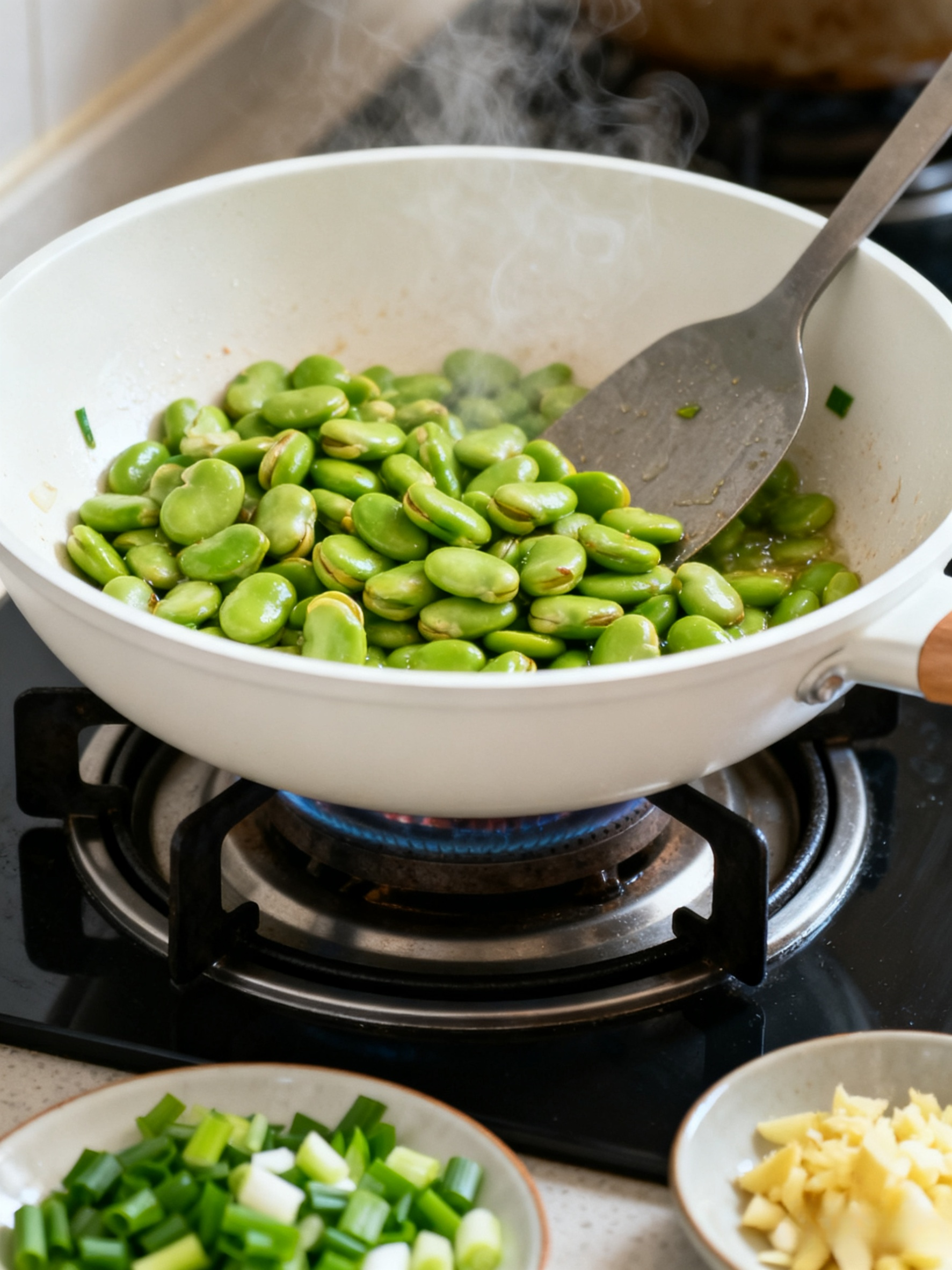Authentic Yunnan Baoshan Green-Heart Broad Beans