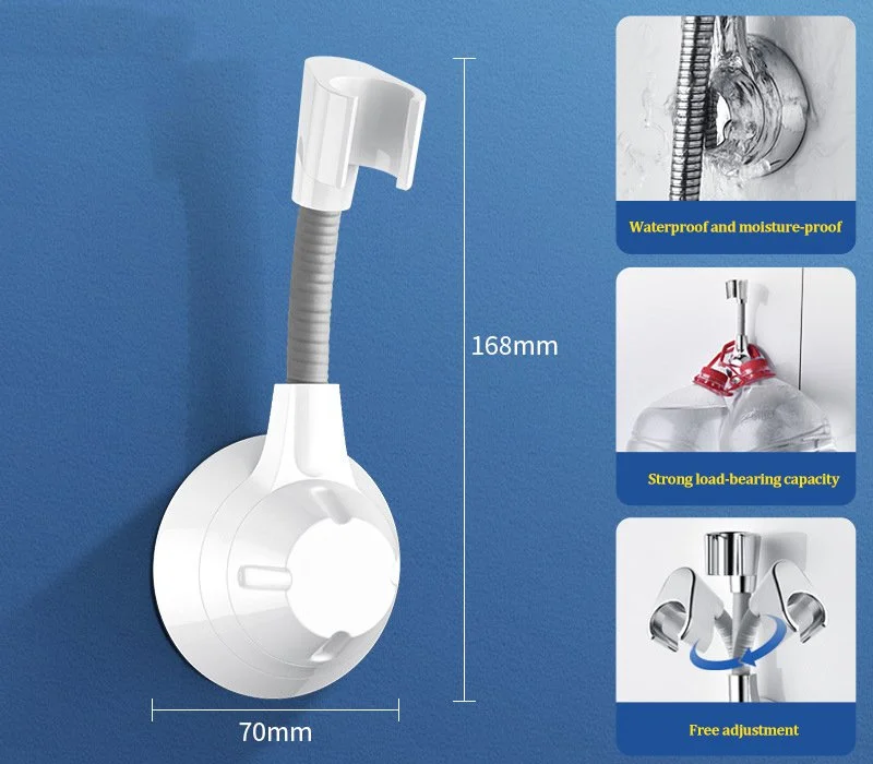 【Hot Sale】Punch-Free shower bracket universal adjustable bathroom shower head holder