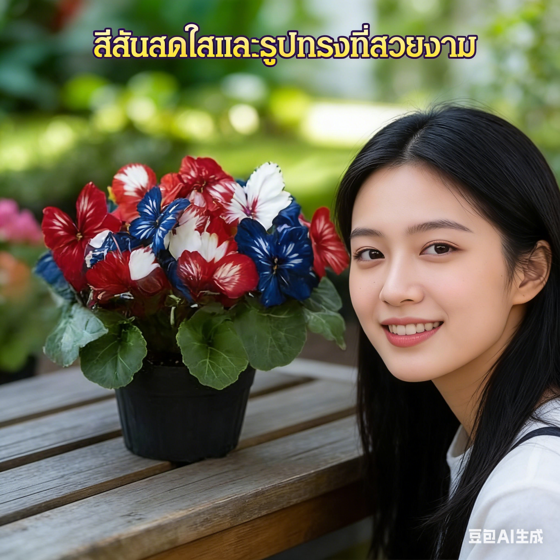 เมล็ดพันธุ์ดอกไม้ผีเสื้อแสงจันทร์