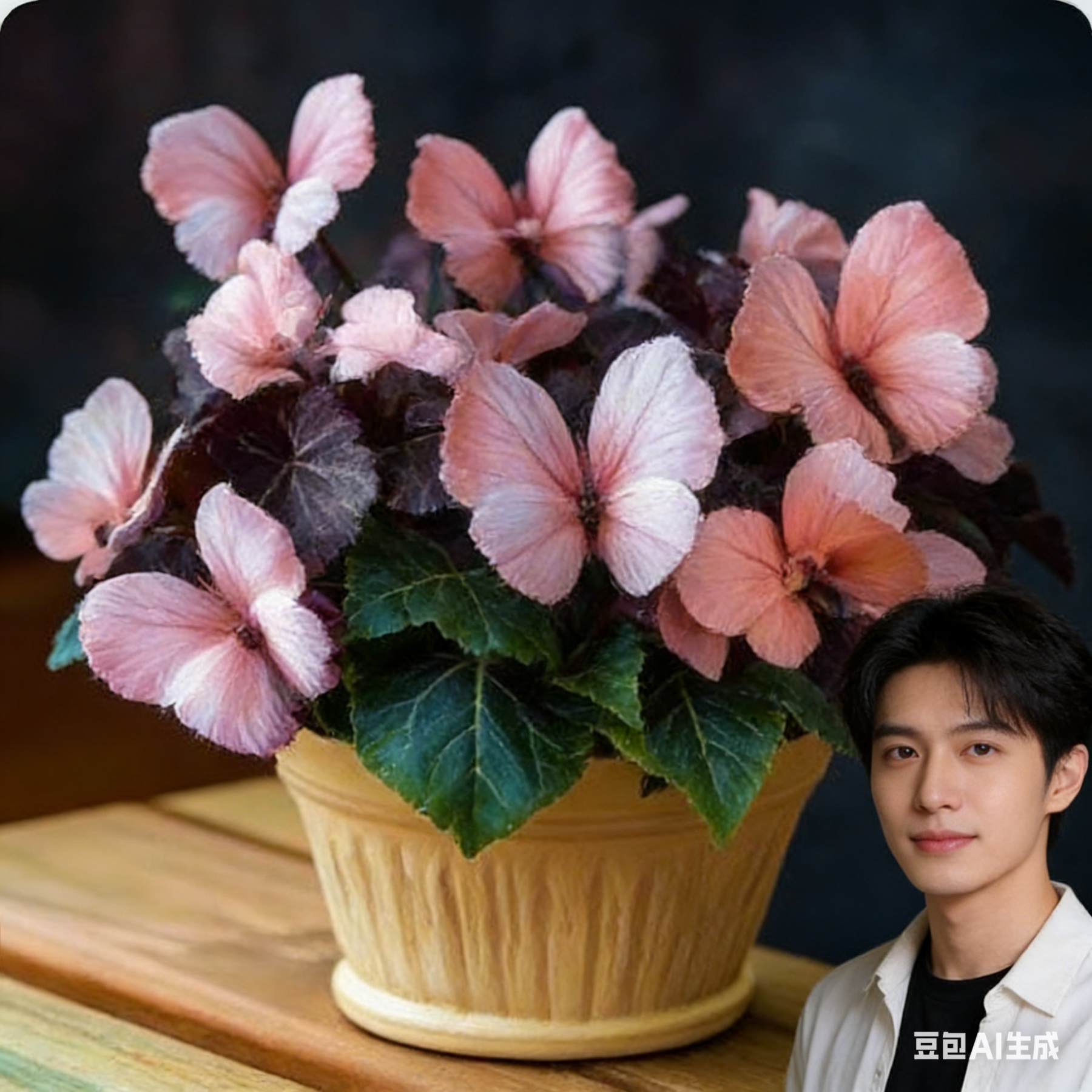 เมล็ดพันธุ์ดอกไม้ผีเสื้อแสงจันทร์