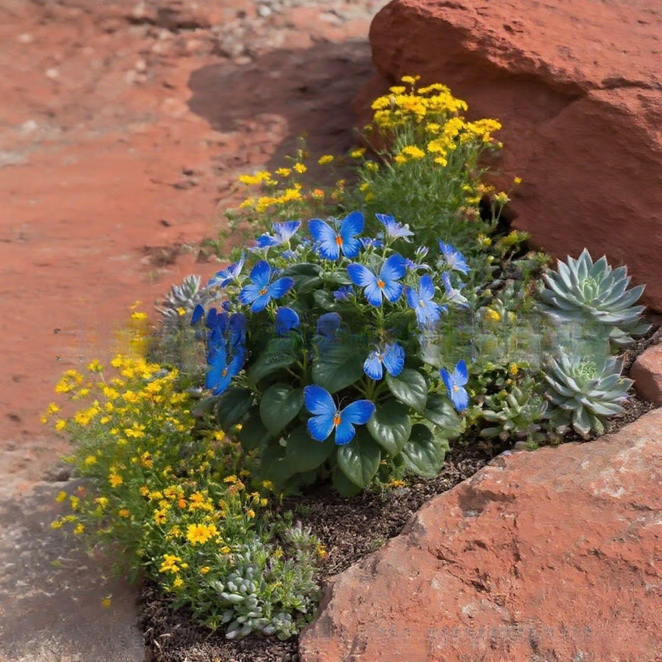 เมล็ดพันธุ์ดอกไม้ผีเสื้อแสงจันทร์