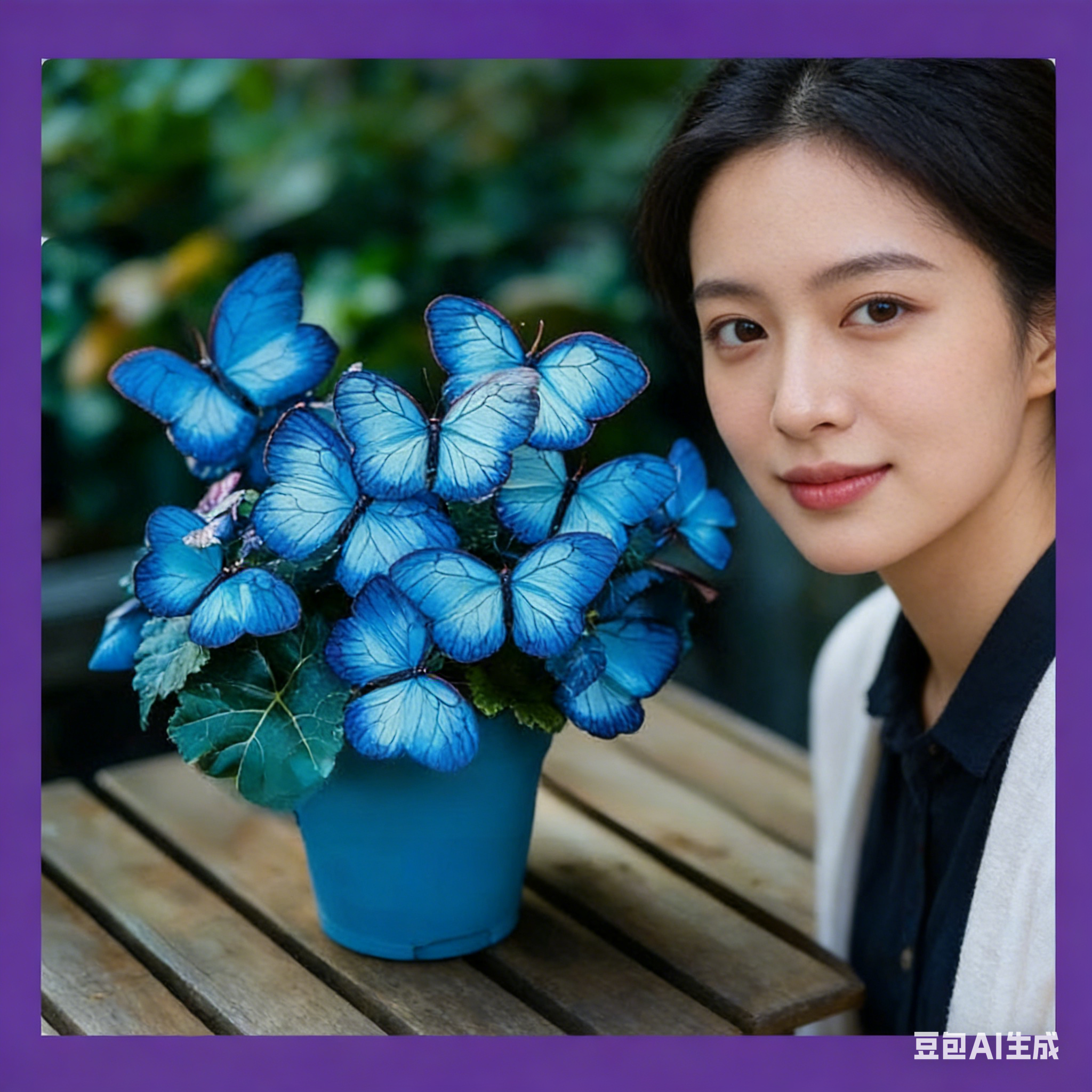 เมล็ดพันธุ์ดอกไม้ผีเสื้อแสงจันทร์