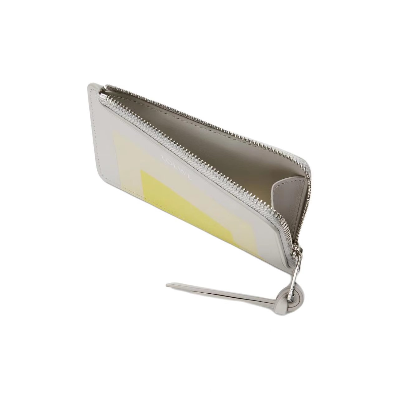 LOEWE x Albers コラボ スクエアパターン カーフレザー ウォレット