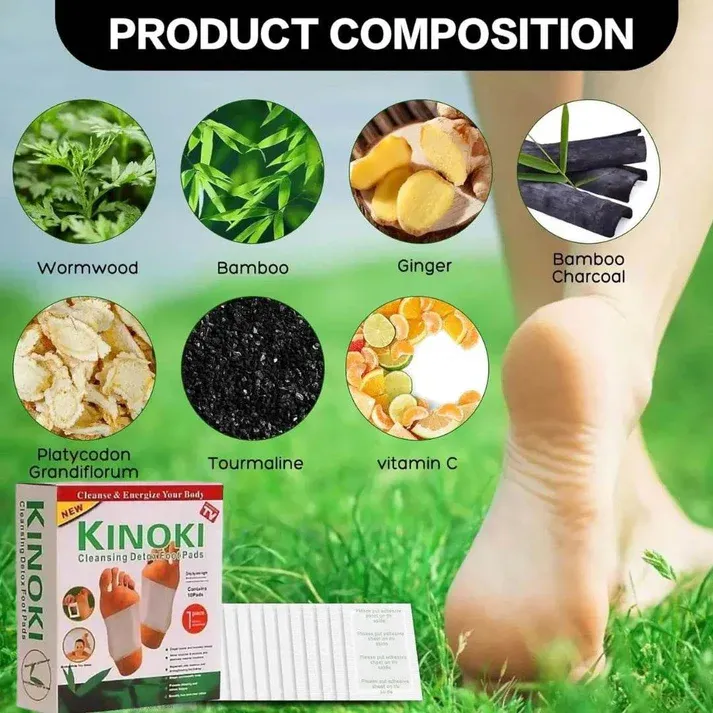 Detox Patches Pads for Body Stress Relief (Set of 10)