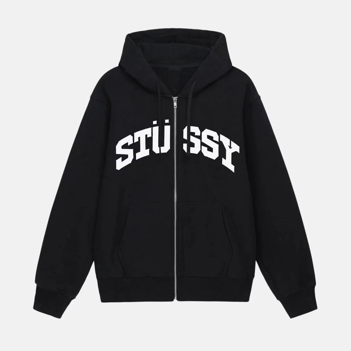 STUSSY ZIP HOODIE
