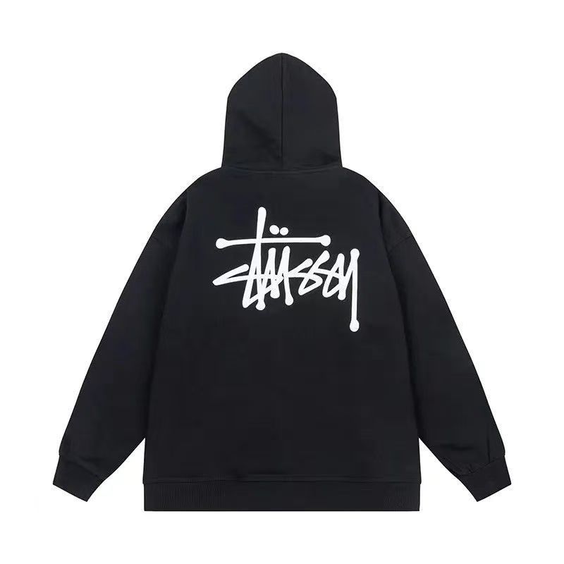 【期間限定割引価格】BASIC STUSSY ZIP HOODIE（ユニセックス）