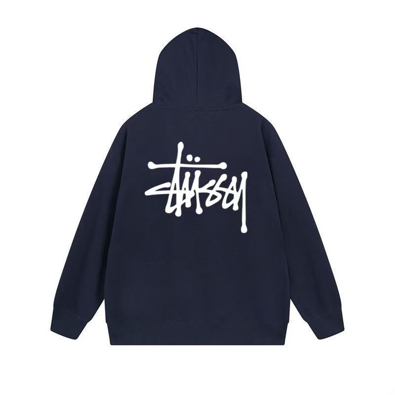 【期間限定割引価格】BASIC STUSSY ZIP HOODIE（ユニセックス）