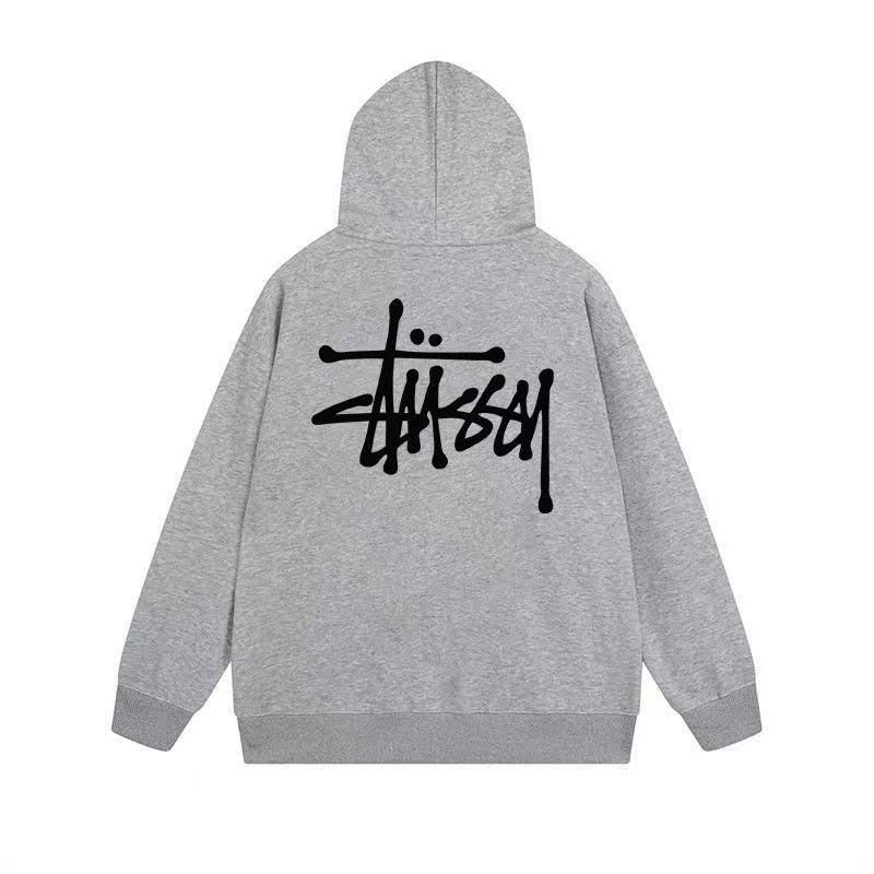【期間限定割引価格】BASIC STUSSY ZIP HOODIE（ユニセックス）