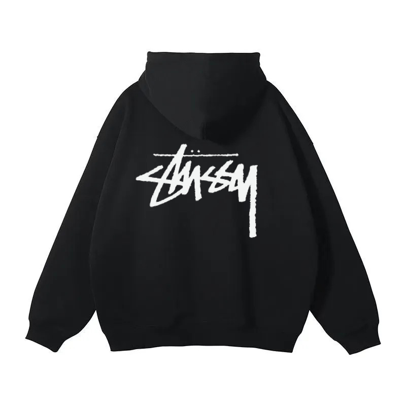 【2025特別割引価格】STUSSY Fashion New Zip Hoodies（ユニセックス）