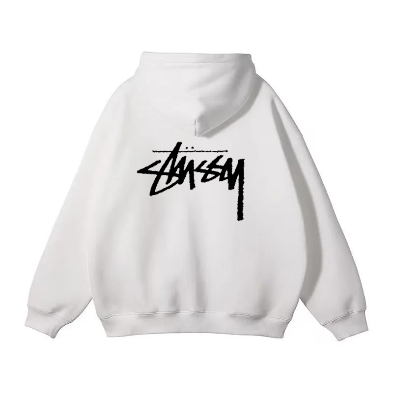 【2025特別割引価格】STUSSY Fashion New Zip Hoodies（ユニセックス）