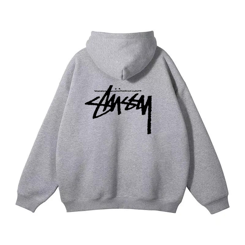 【2025特別割引価格】STUSSY Fashion New Zip Hoodies（ユニセックス）