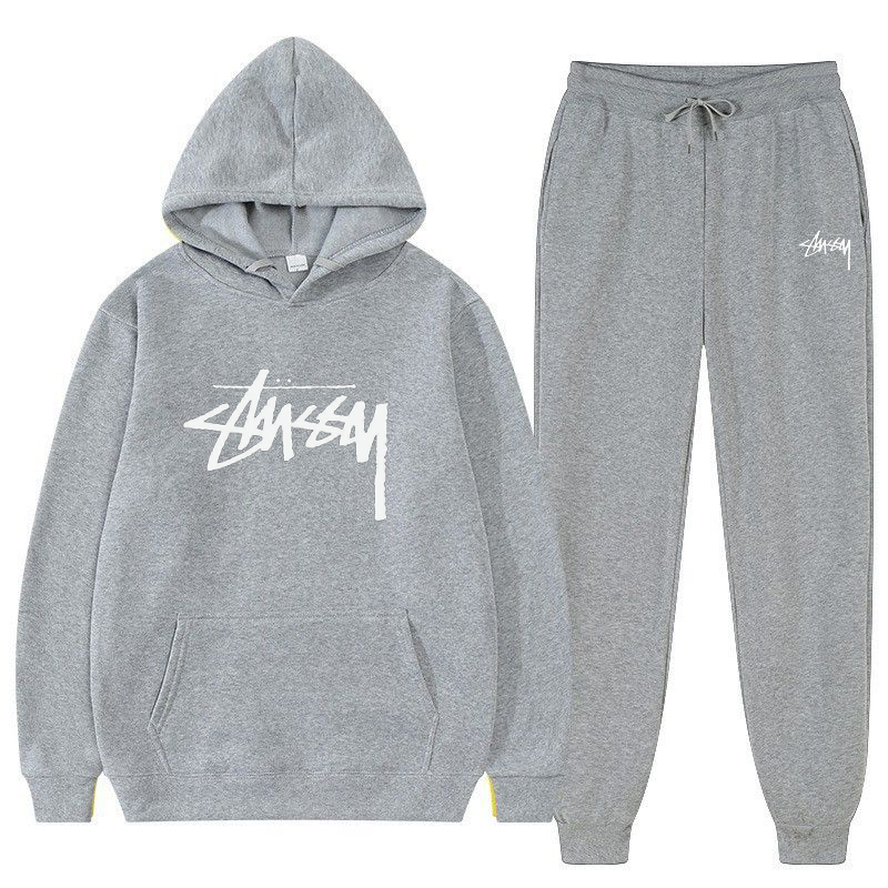 2025 STUSSY casual 2-piece set 【top + pants】（ユニセックス）