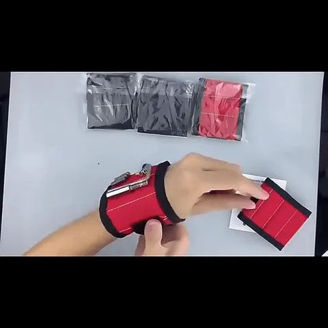 سوار معصم مغناطيسي لحمل الأدوات