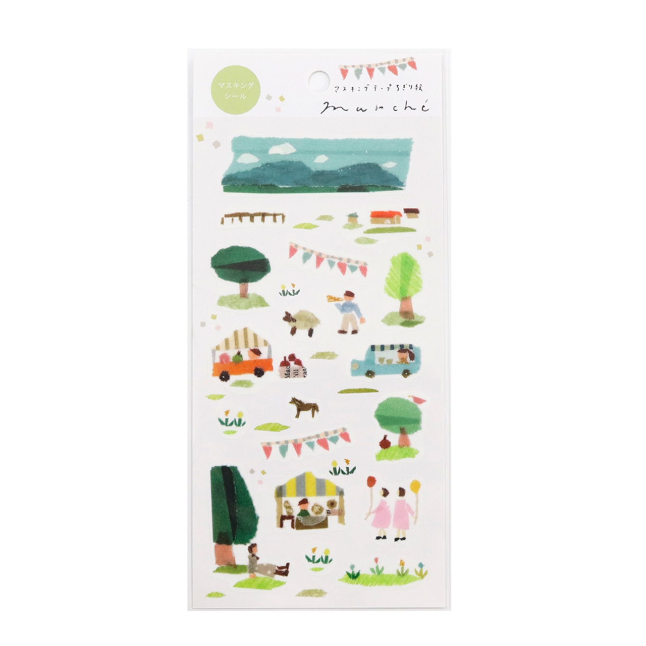 Kamiiso x Miki Tamura - Marche Sticker Sheet