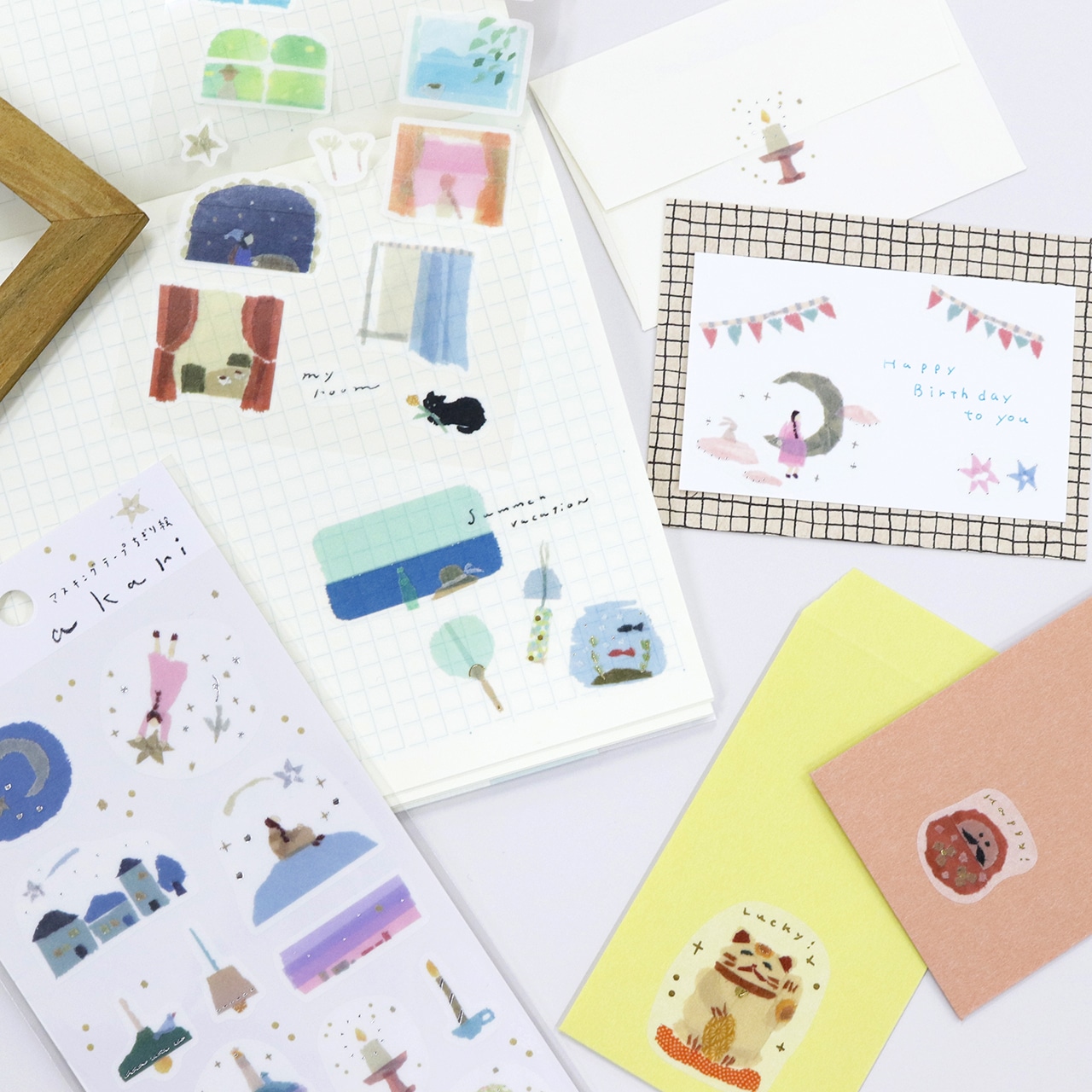 Kamiiso x Miki Tamura - Garden Time Sticker Sheet