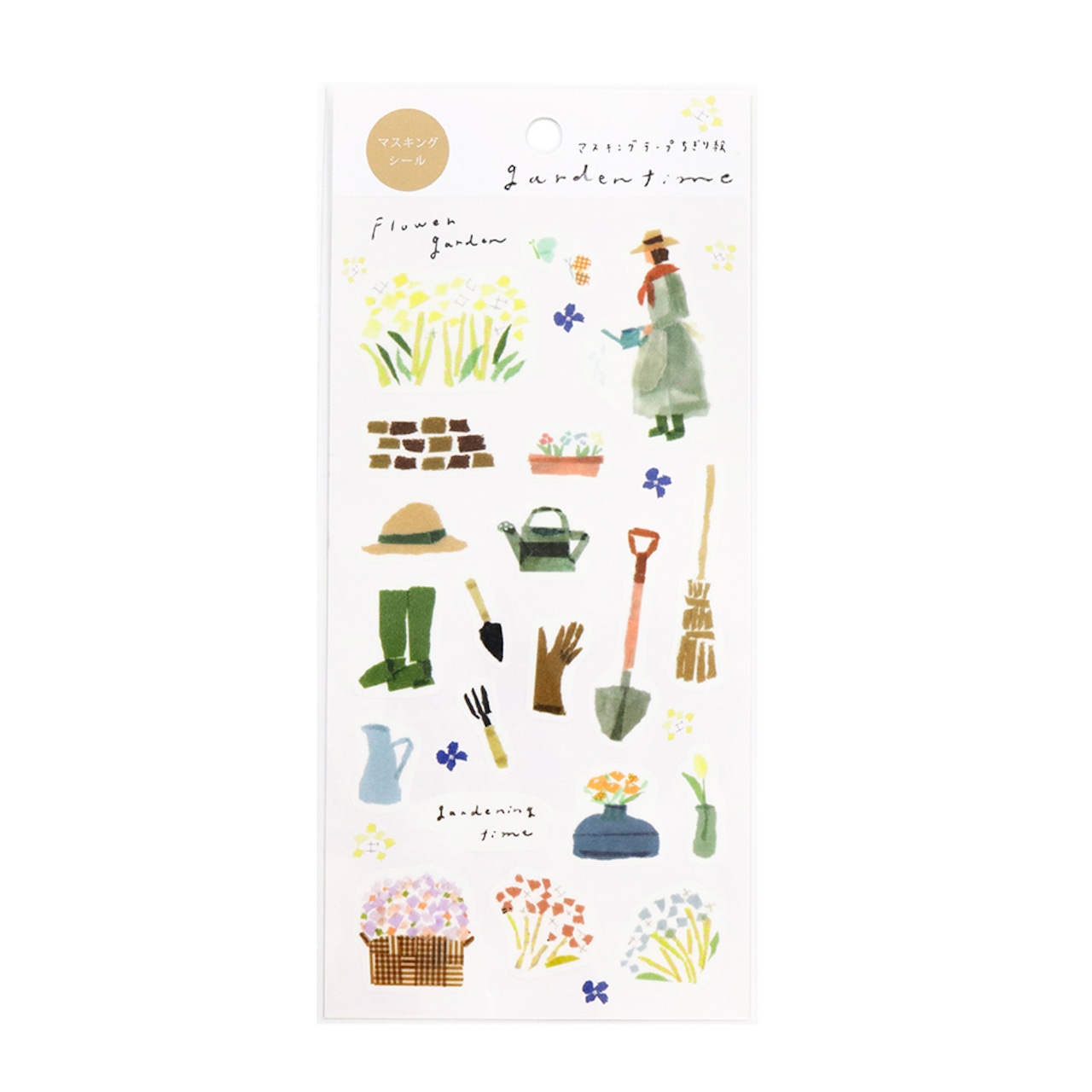 Kamiiso x Miki Tamura - Garden Time Sticker Sheet