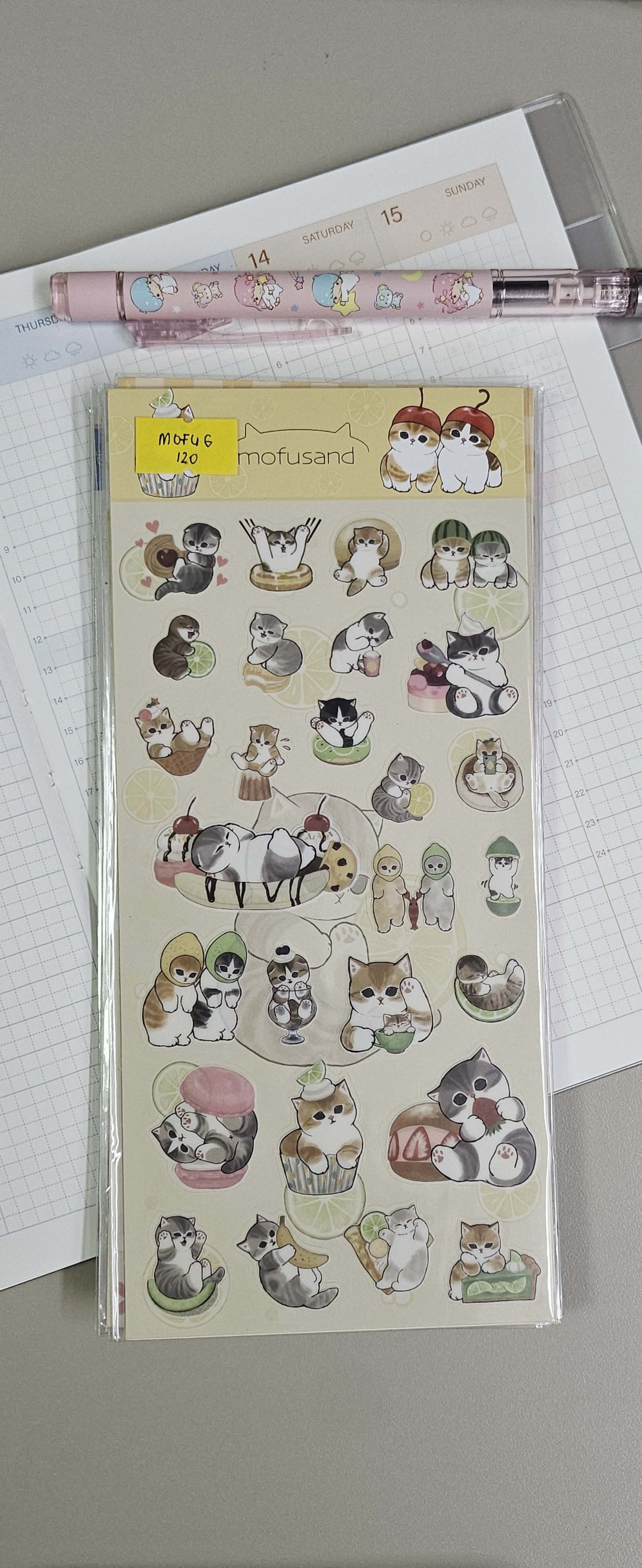 Mofusand - Sticker Sheet