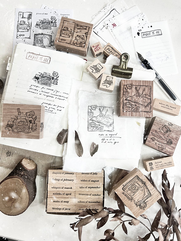 Black Milk Project - Stamp - Pages of Me